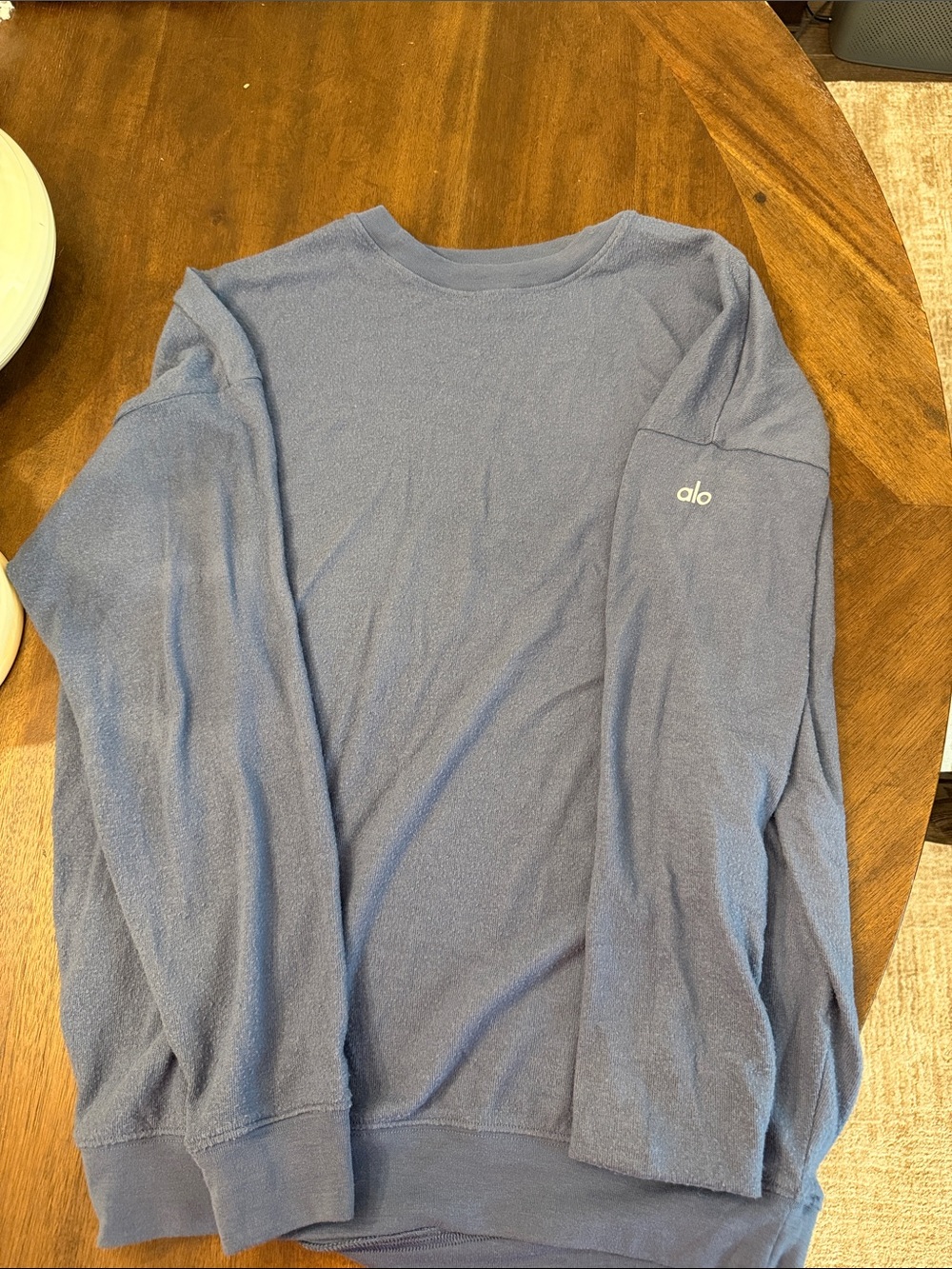 ALO Yoga Men's Crew Sweatshirt - Dusty Blue